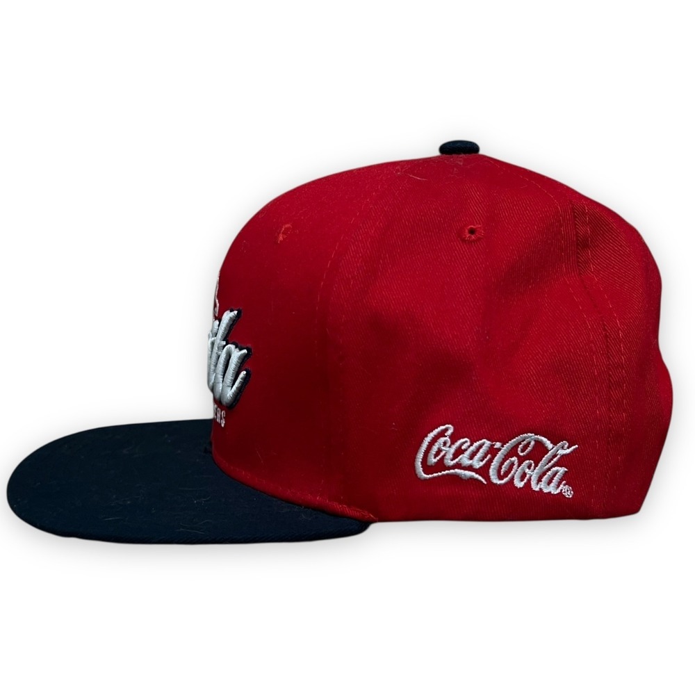 Carita Rafael Devers Boston Red Sox Coca Cola SGA Snapback Hat Player Designed - Picture 2 of 5